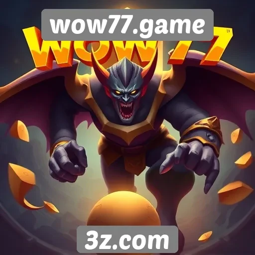 Análise da popularidade do site de jogos wow77