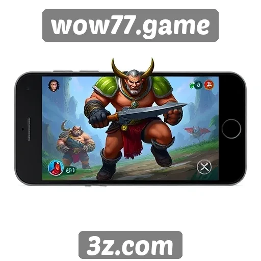 Experiência do usuário no wow77.game em dispositivos móveis