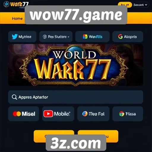 Integração de pagamentos no site wow77.game