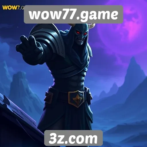 Análise da interface do usuário do site wow77.game