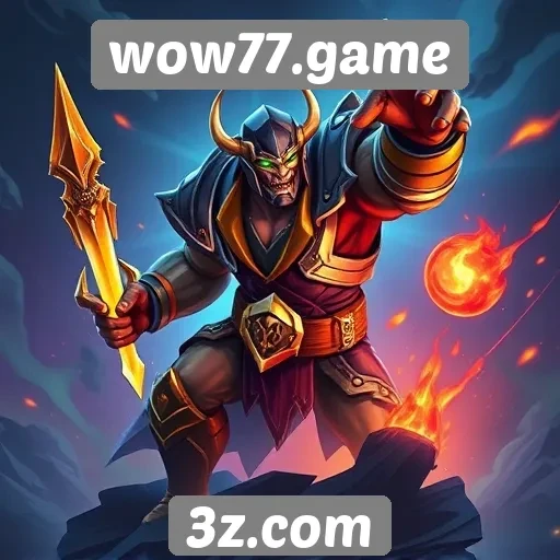 Nova tecnologia de jogos online no portal wow77.game